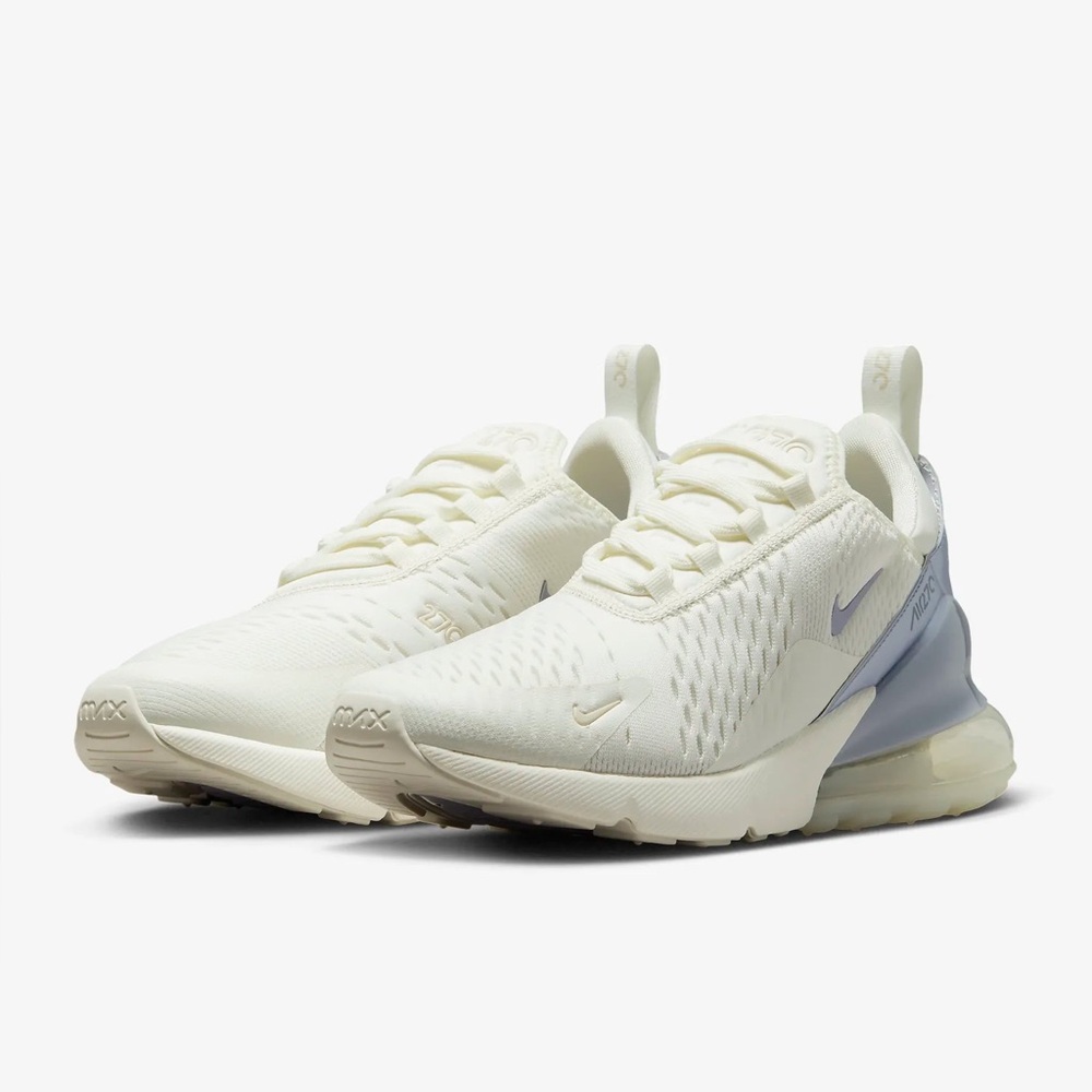 Nike Airmax 270 White and Purple